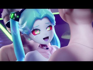 mantis-x | rebecca (cyberpunk edgerunner) [hentai 3d]